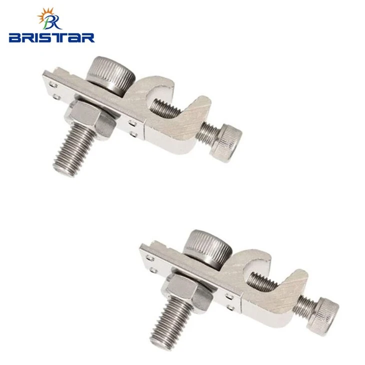 solar grounding lug for solar panel mounting